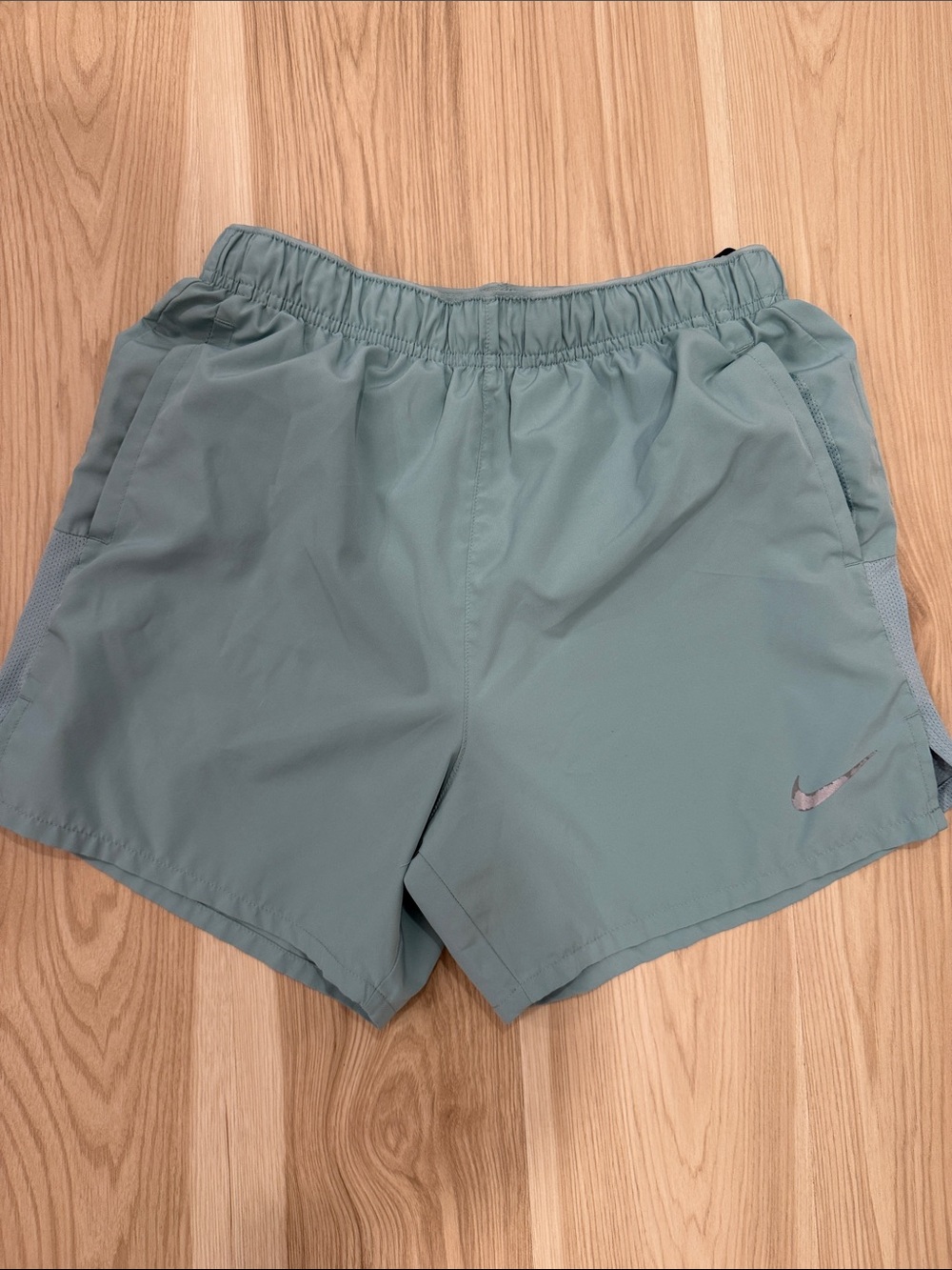 Nike Light Teal Green Running Shorts Dri Fit size men’s small